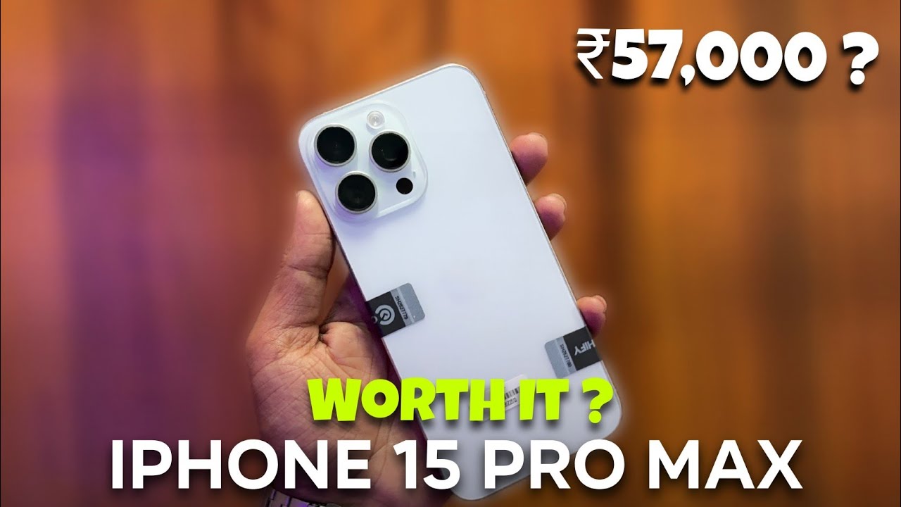 iPhone 15 Pro Max ₹57,000 | Cashify Super Sale Unboxing & Review