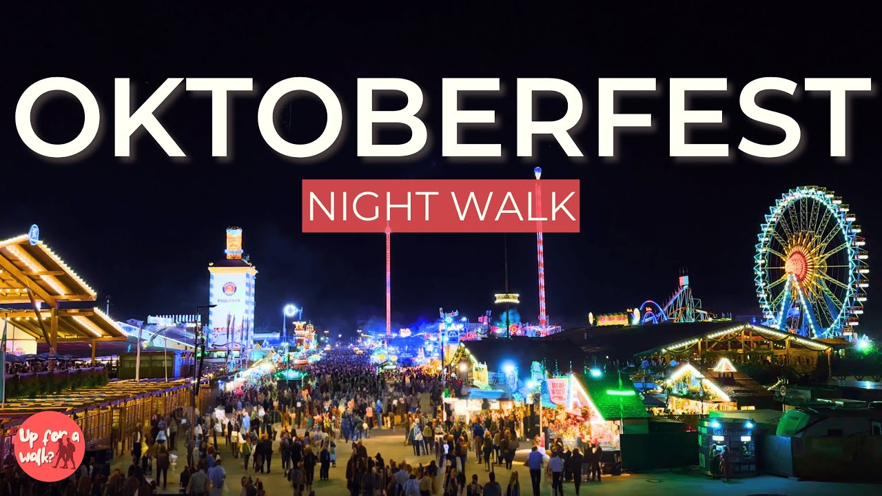 OKTOBERFEST 2024 at Night: Lights, Beer, and Unstoppable FUN!