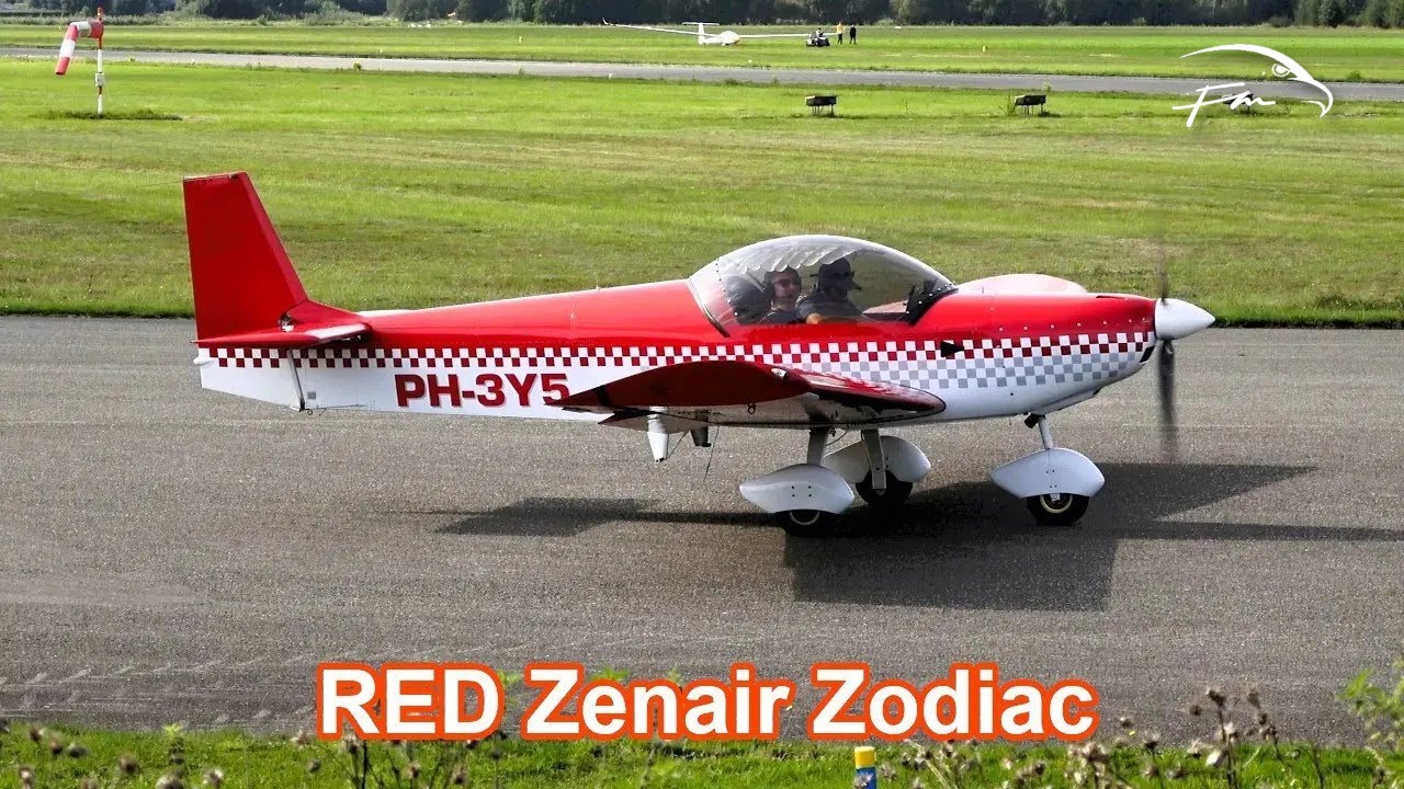 ▶️ PH-3Y5 Zenair Zodiac CH 601XL: Airfair 2024 takeoff, capturing unique engine roar