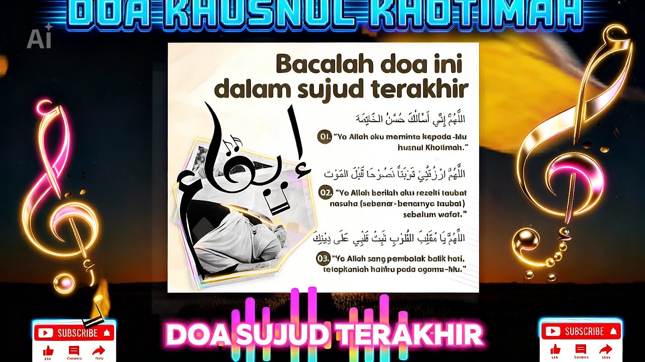 Amalkan Doa Ini di Sujud Terakhir Sholat | Memohon Husnul Khatimah