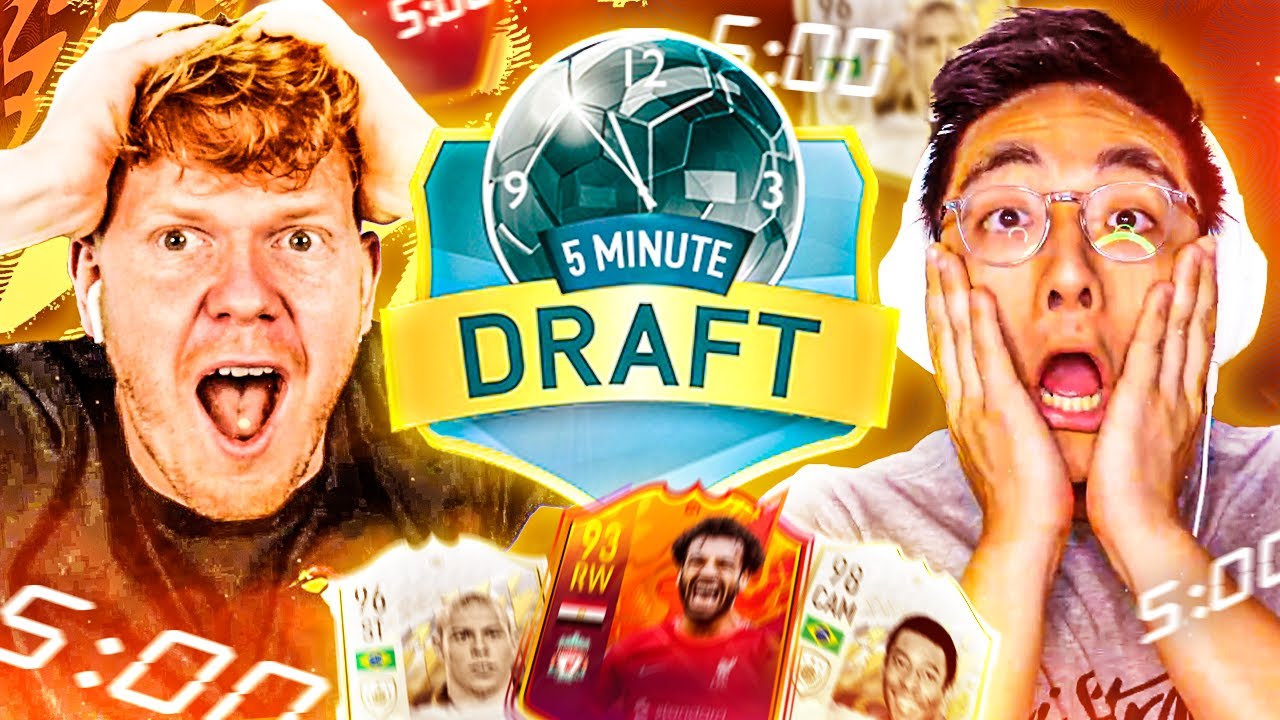 FIFA 22 - NEW GUEST = CHAOS!! 5 MINUTE FUT DRAFT VS @Itsitsjames - ULTIMATE TEAM