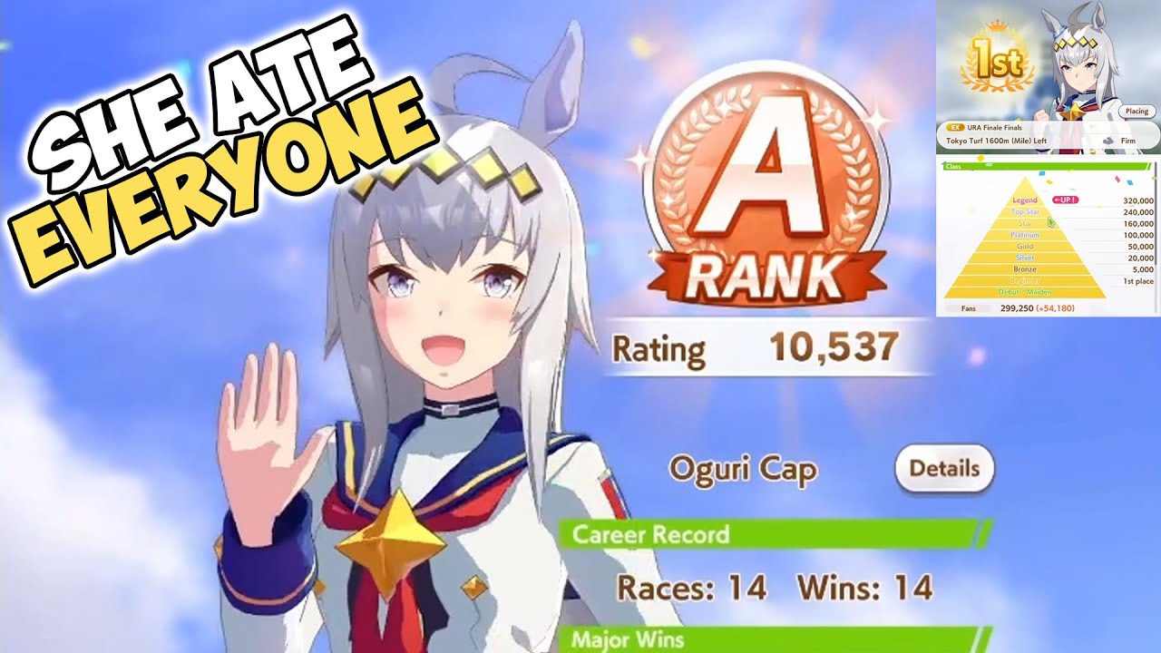 Easy How To Clear Career & Get A Rank With Oguri Cap - Uma Musume: Pretty Derby