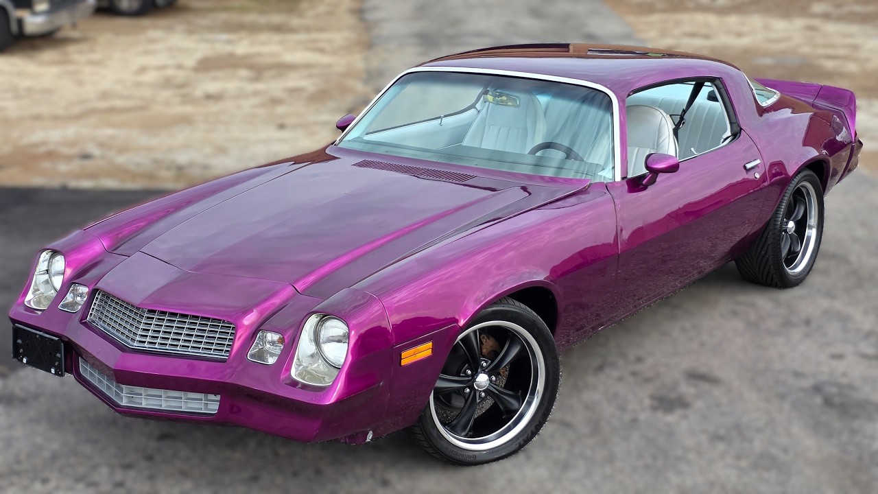Я только что прокатился на этом Camaro Berlinetta 1980 года выпуска по трассе I-95 Muscle.