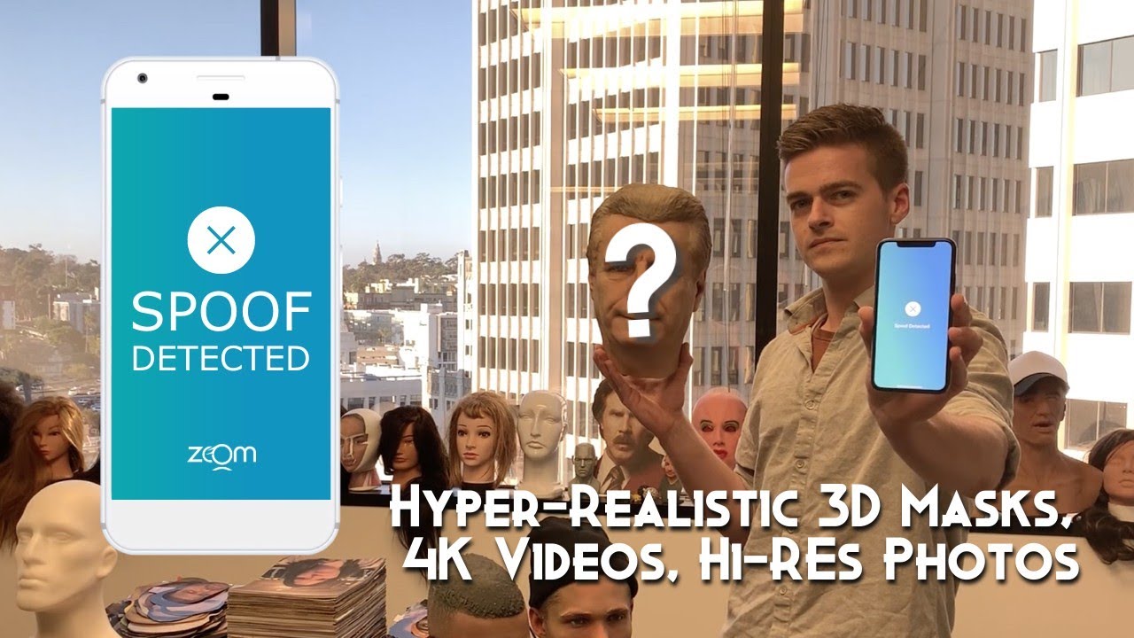 FaceTec vs 120 Spoofs: 90 Seconds
