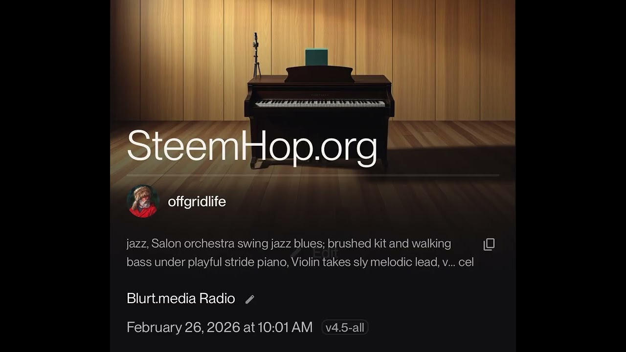 Blurt.media Radio - SteemHop Salon Orchestra  #steemhop 