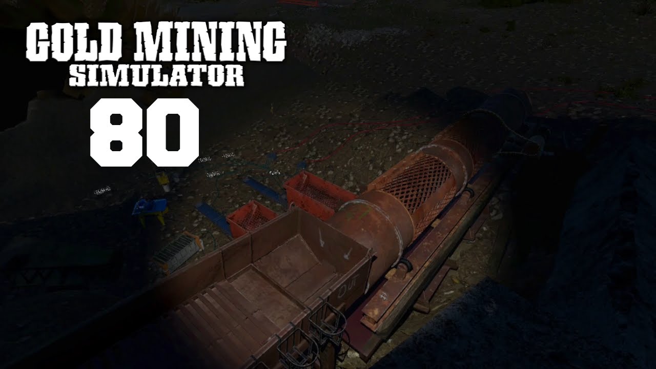Gold Mining Simulator - GAMEPLAY - Escavadeira Gigante #80 60 FPS FHD