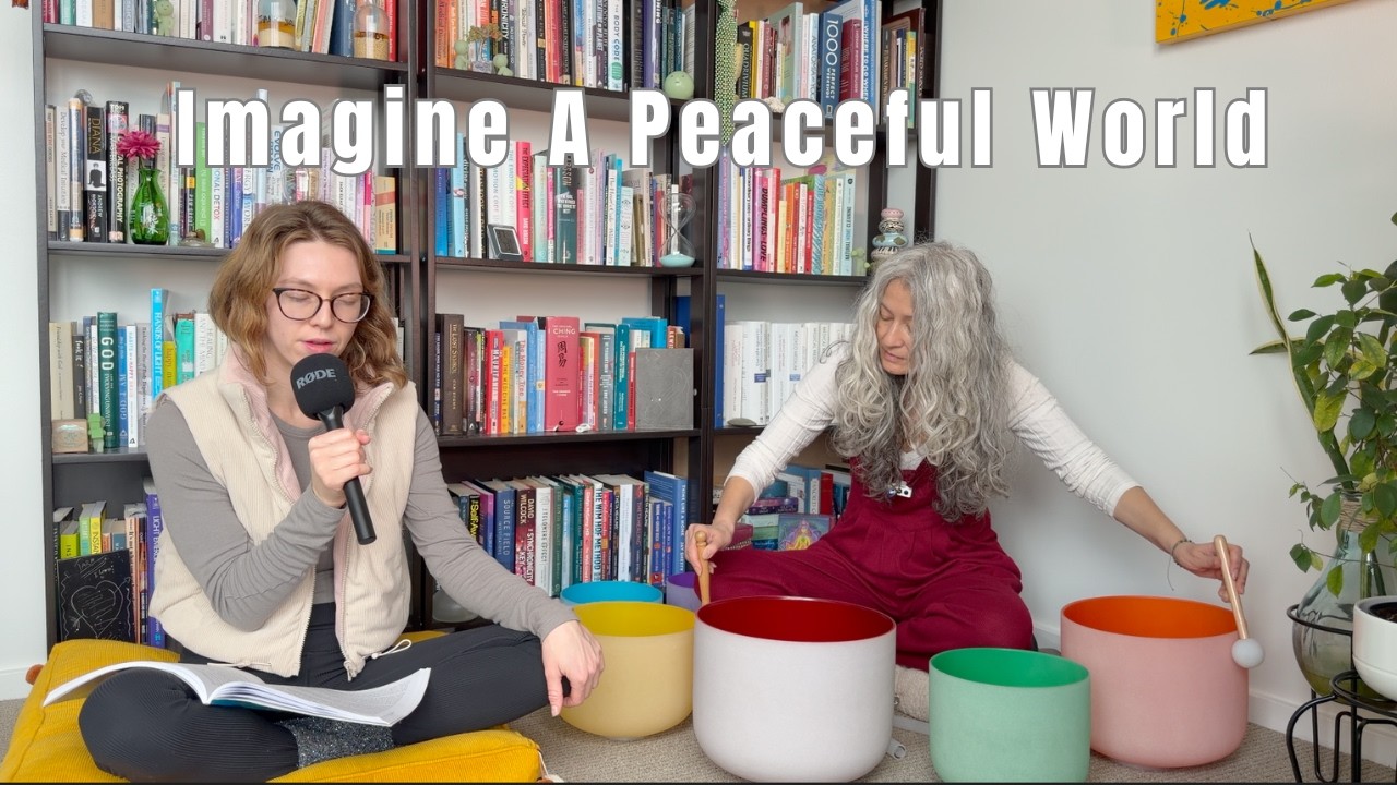 A Journey to a Peaceful World | Hypnotic Sound Bath for Healing & Hope