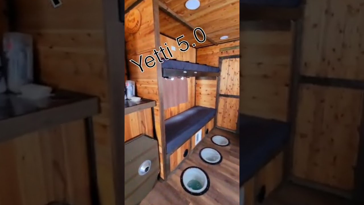 Yetti 5.0 Ice Shack Rental