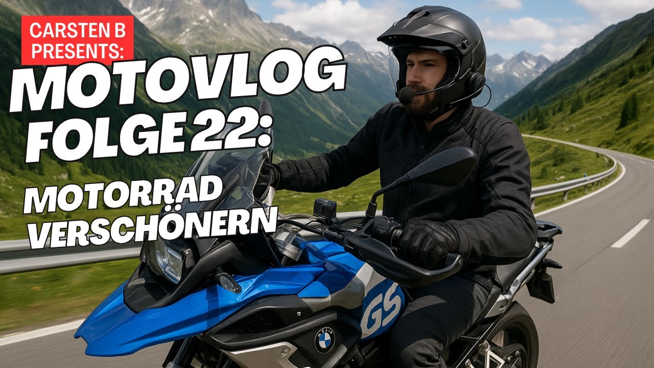 Motovlog: Folge 22 - Motorrad verschönern