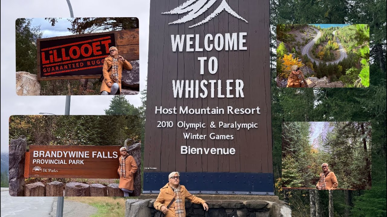 WHISTLER ADVENTURE 🚙 | Shannon Falls | Brandywine Falls | Whistler | Seton Lake Lookout 🇨🇦