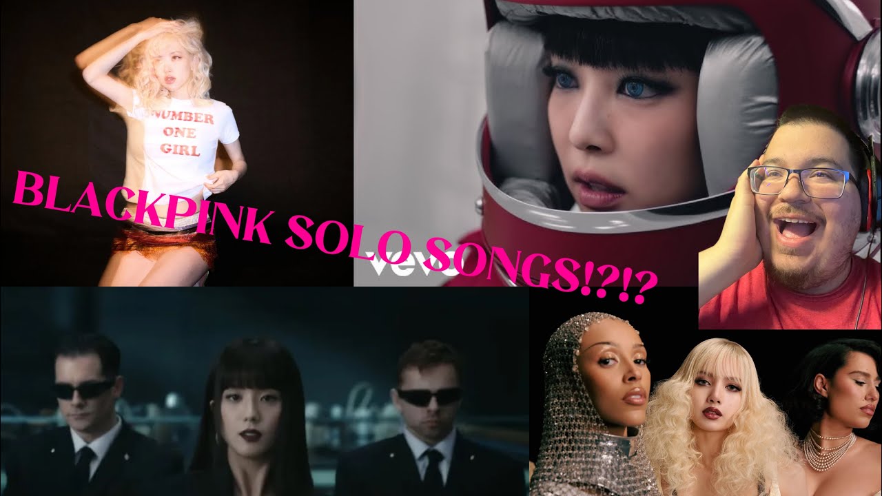 REACTING TO BLACKPINK SOLO SONGS FOR THE FIRST TIME! | H&H REACTIONS