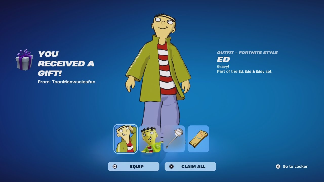 Ed, Edd n Eddy x Fortnite (SURPRISE COLLAB)