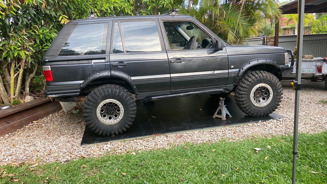 P38 Range Rover patrol diff conversion