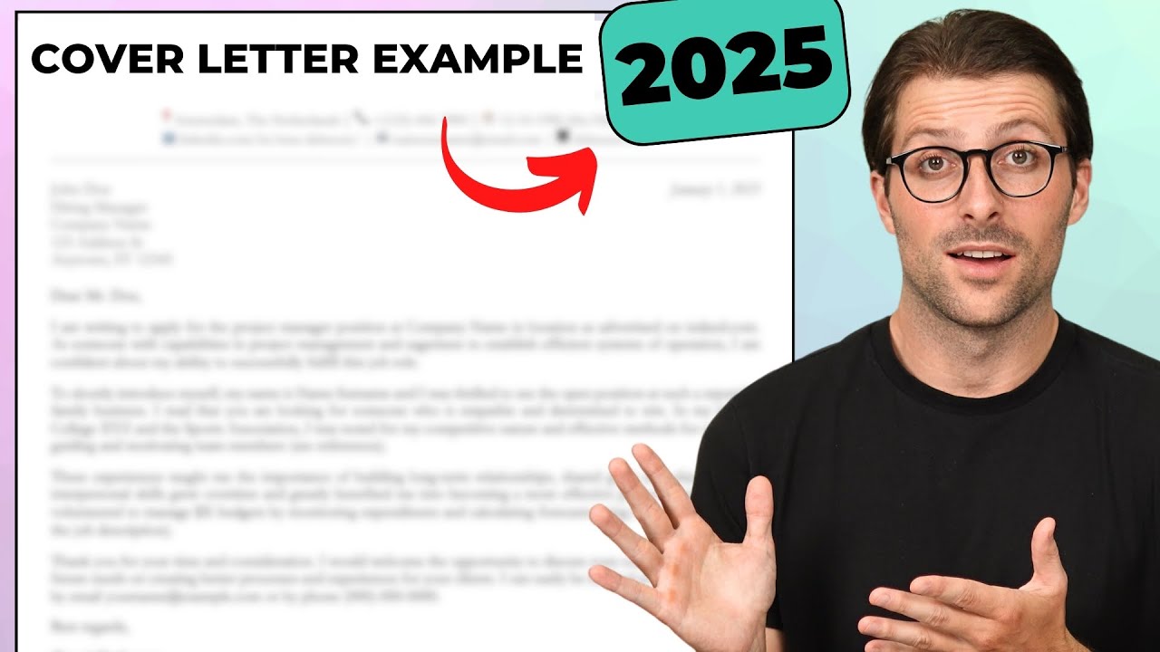 The Best Cover Letter in 2025