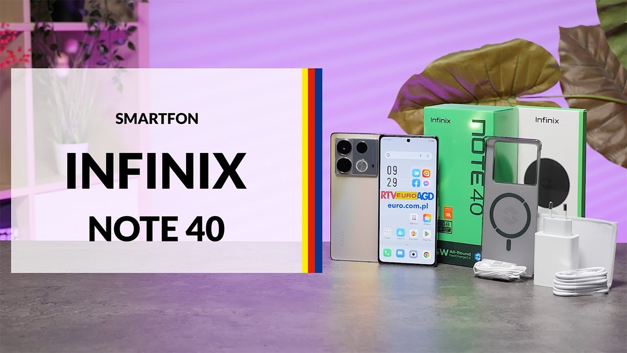 Smartfon Infinix Note 40 &ndash; dane techniczne &ndash; RTV EURO AGD