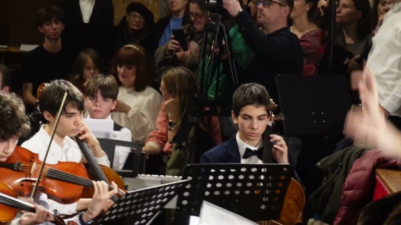 Orch Gymnasium/Corul Regal:O, ce veste minunată: Dimitrie G. Chiriac adapt. Constantin Grajdian 