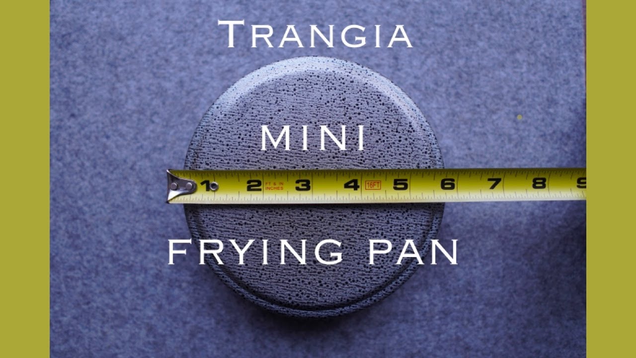 THE WORLD'S SMALLEST OUTDOOR COOKING PAN? | Trangia Mini Frying Pan Review