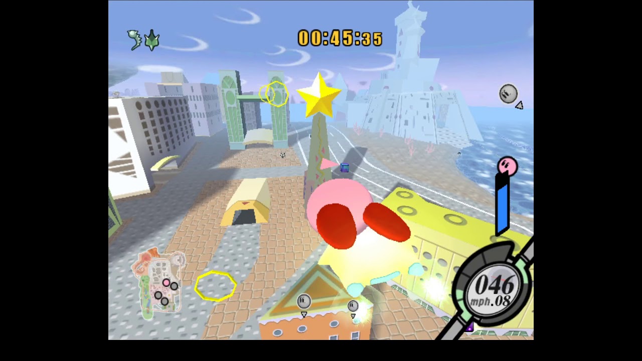 City Trial Kirby Air Ride [No Commentary]