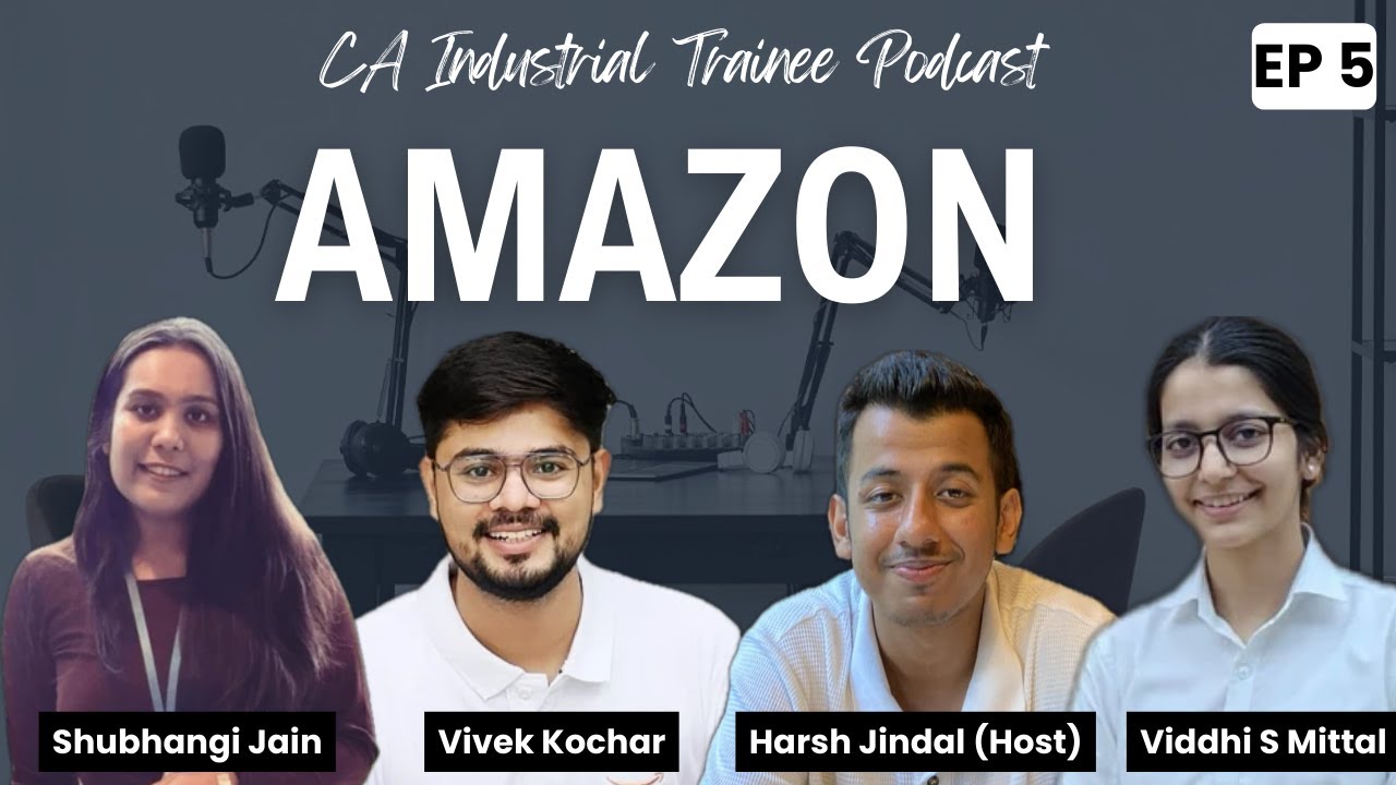 Amazon Industrial Training | #ITPodcast Ep 5 | Harsh Jindal | Vivek - Shubhangi - Vidhi