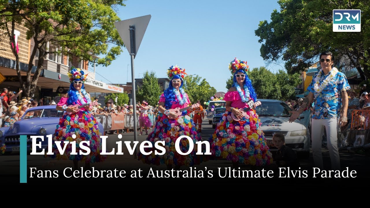 Elvis Fans Dress to Impress at Australia’s Iconic Parade | DRM News | AA1B