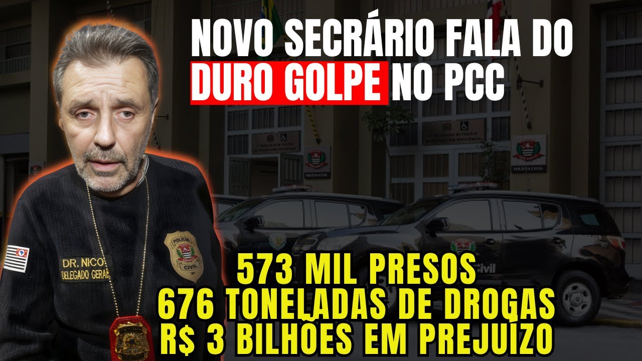 Novo SECRET&Aacute;RIO SSP Dr NICO d&aacute; recado DE QUEM DEVE COMANDAR a SECRETARIA