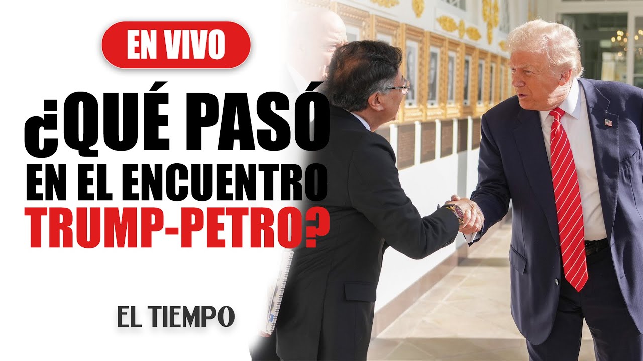 &iquest;Qu&eacute; pas&oacute; durante el encuentro de Petro y Trump?