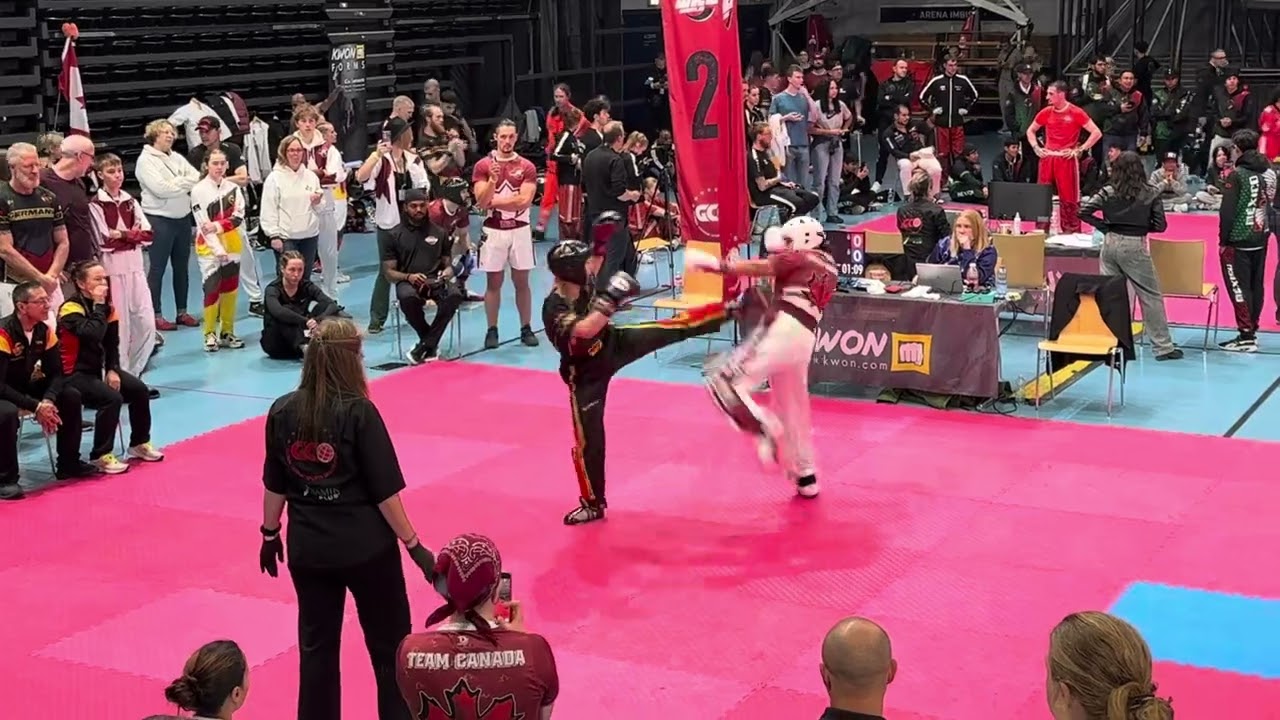 WKU Weltmeisterschaft Deutschland ( Josy Steinow) gegen Canada ( Teil 1.) 