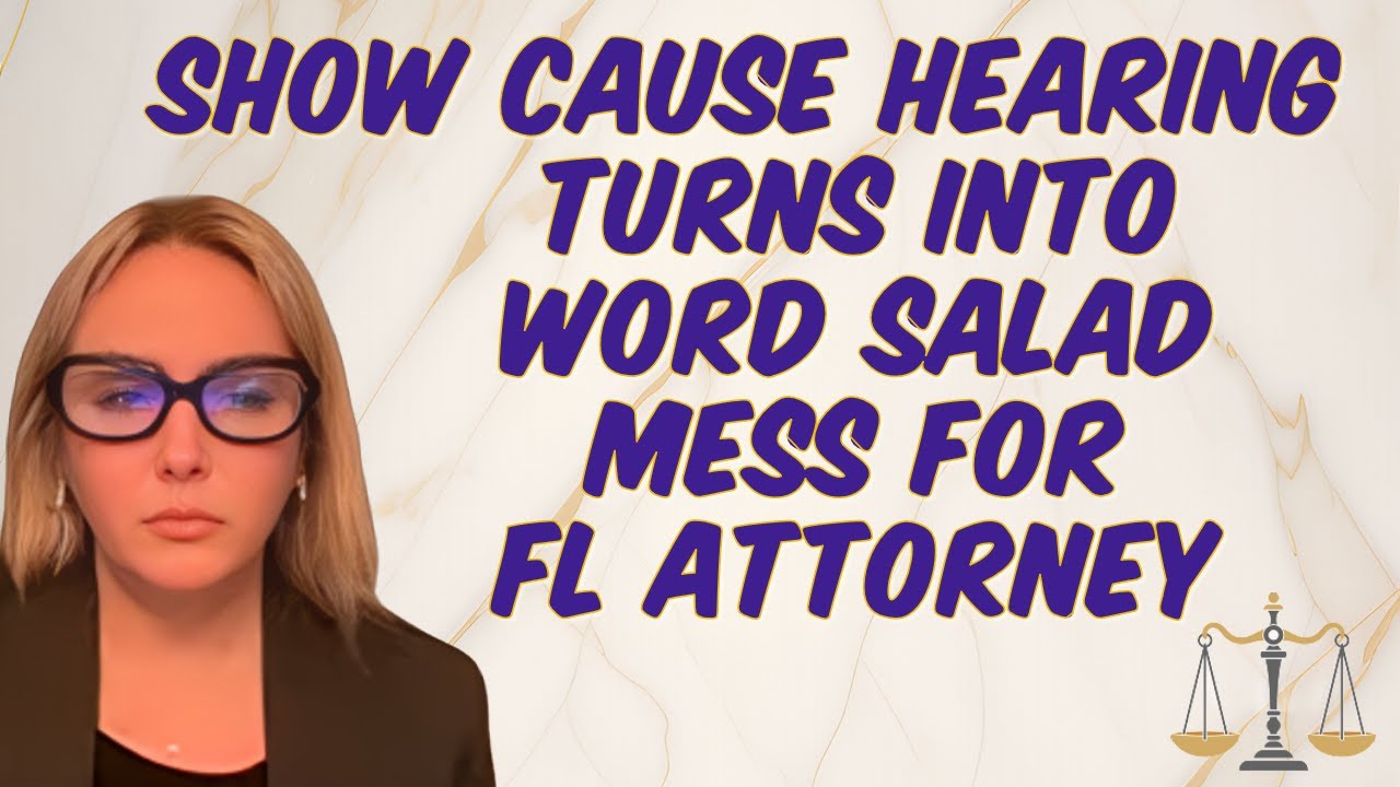 FL Attny грозят санкции после отмены посредничества и игнорирования всех в течение нескольких мес...