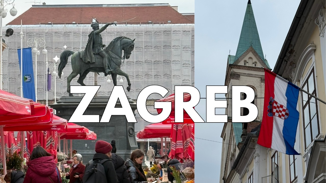 Walking Around Zagreb, Croatia