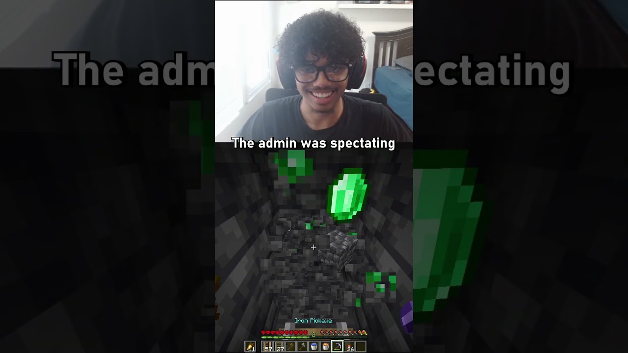 Minecraft XRay Moment