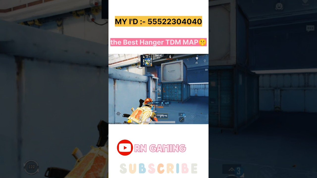 the Best Hanger TDM MAP 🤫 Only 2 min Vectory I fast play  #bgmi #viralshorts || RN GaMiNg