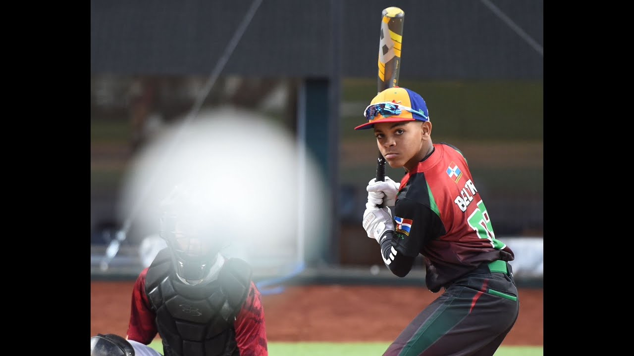 Top Dominican Republic Prospect - Enmanuel Beltre 5th National POWER SHOWCASE Globe Life Field 2020.