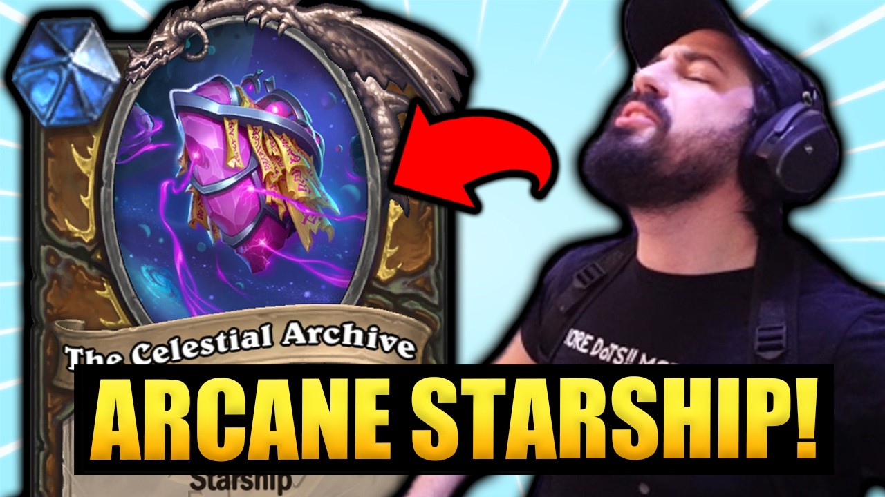 I Created A MASTERPIECE! | Arcane Starship BRUIH Druid...Hear Me Out