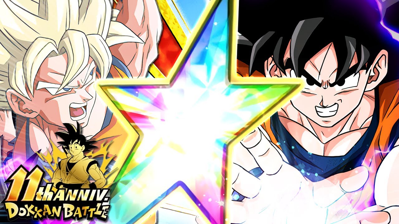 REALLY GREAT!! 100% 11TH ANNIVERSARY F2P AGL EX SUPER ATTACK GOKU!! (DBZ: Dokkan Battle)