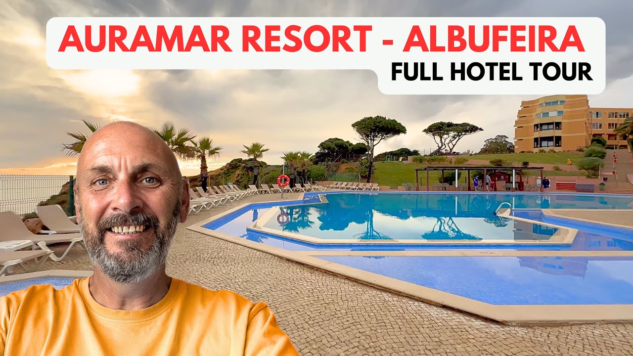 Обзор курорта Auramar Resort Albufeira | Бассейны, бары и доступ к пляжу