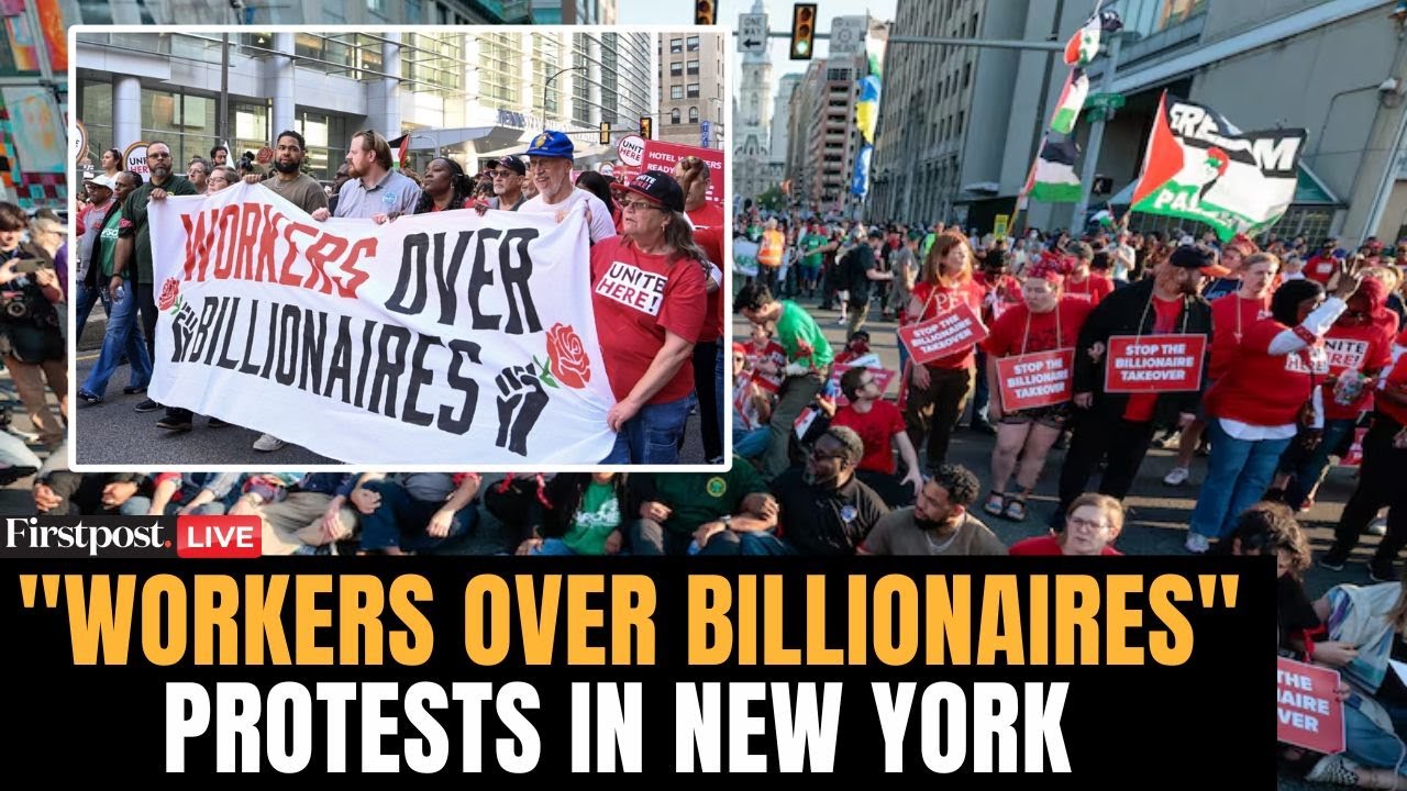 LIVE: Several Gather for Labor Day Protests Across New York | 