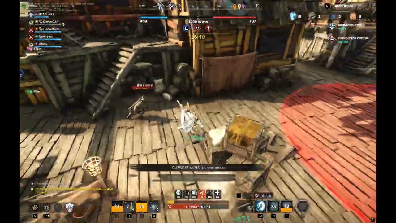 NEW WORLD- PVP WAS NEVER ABOUT GEAR (OPR BAREBONE TANK 1VX)
