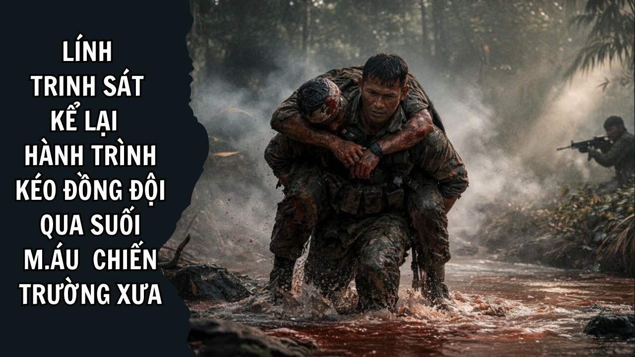 LÍNH TRINH SÁT Kể Lại   Hành Trình KÉO ĐỒNG ĐỘI Qua Suối M.áu  Chiến Trường Xưa