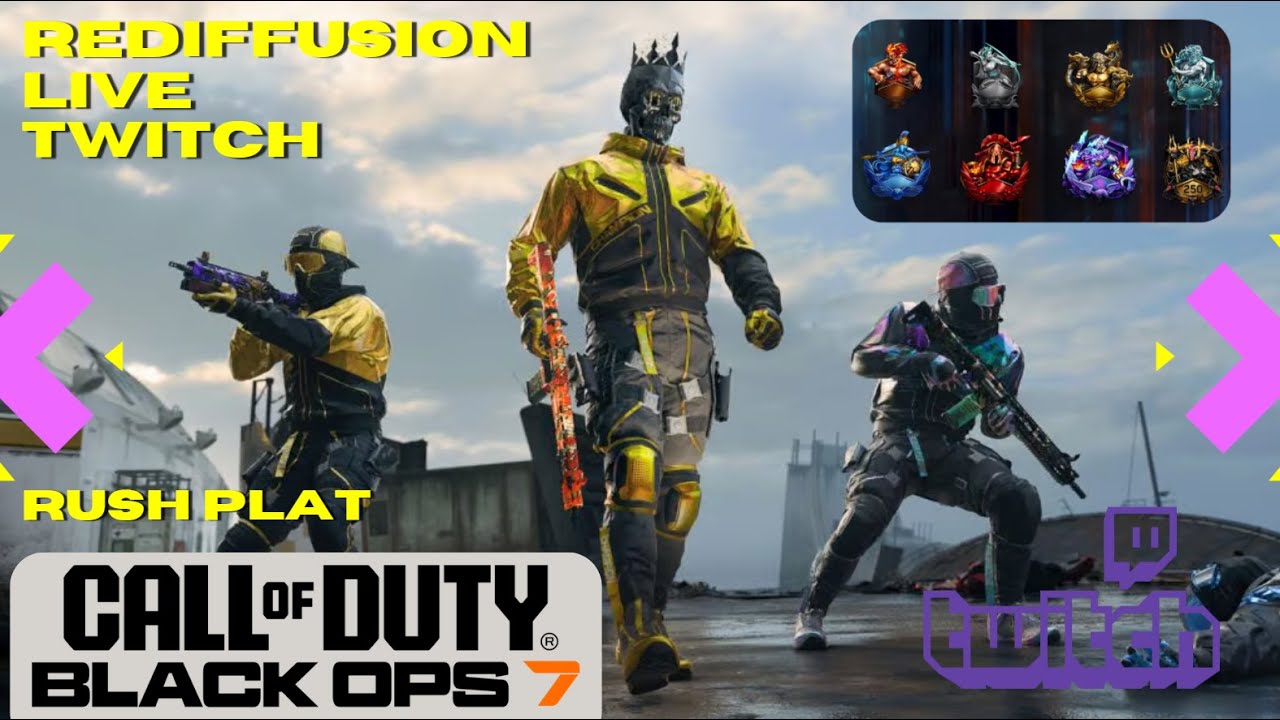 Live | ApriX__x | Rush Plat Ranked BO7 |  {!youtube/!twitter/!discord/!don}