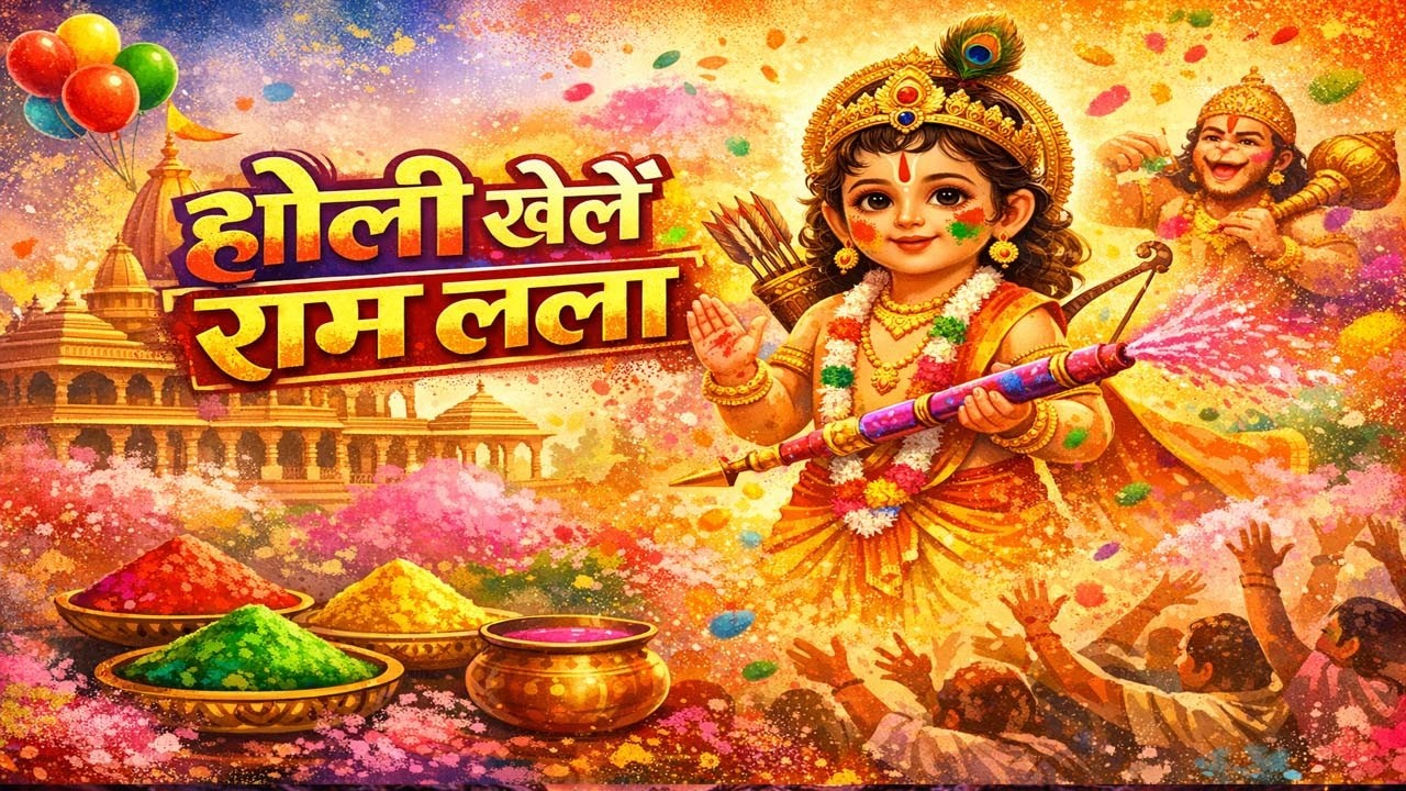 होली खेले राम लला | Holi Khele Ram Lala | Special Holi Bhajan 2026
