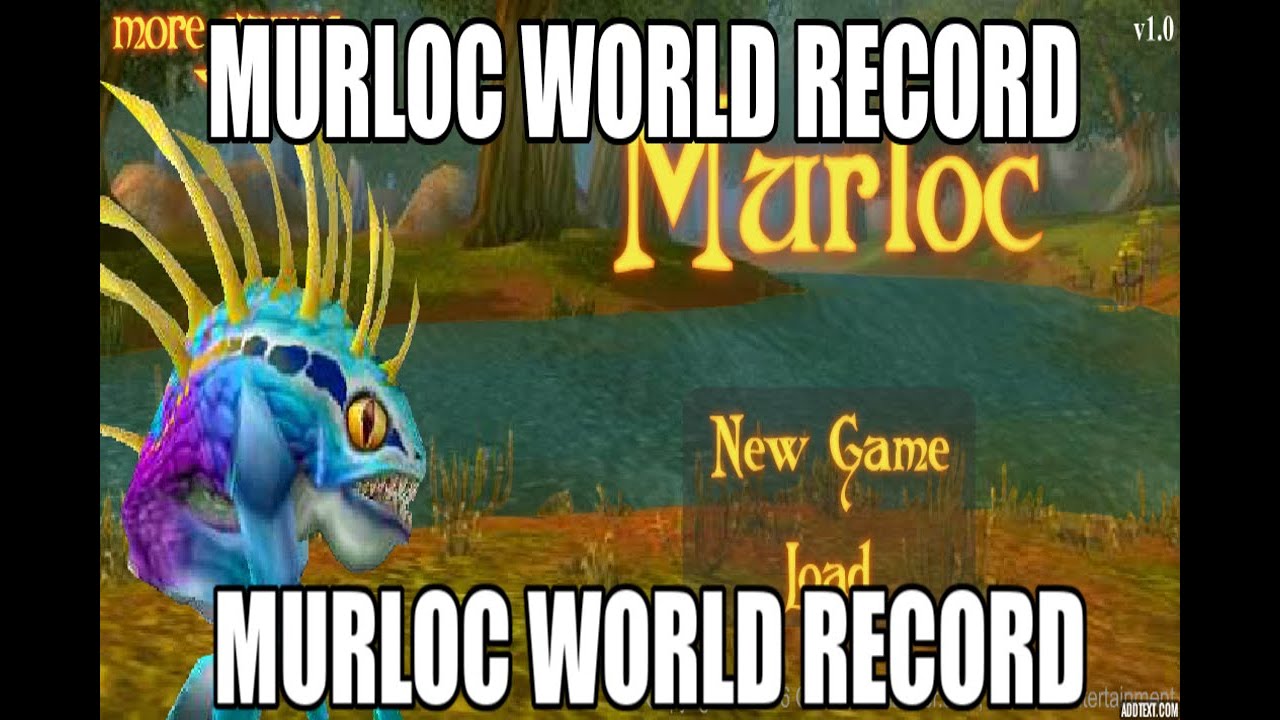 Murloc RPG former speedrun WR ANY%