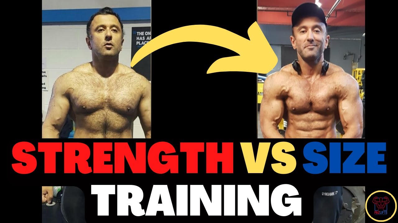 The Differences In Training For Strength vs Size