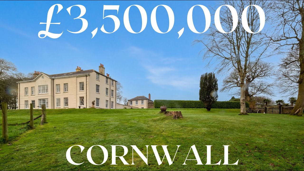 Damion Merry launches a 12 acre Cornish 8 bed mansion. Luxury Property Partners. Offers over £3.5m