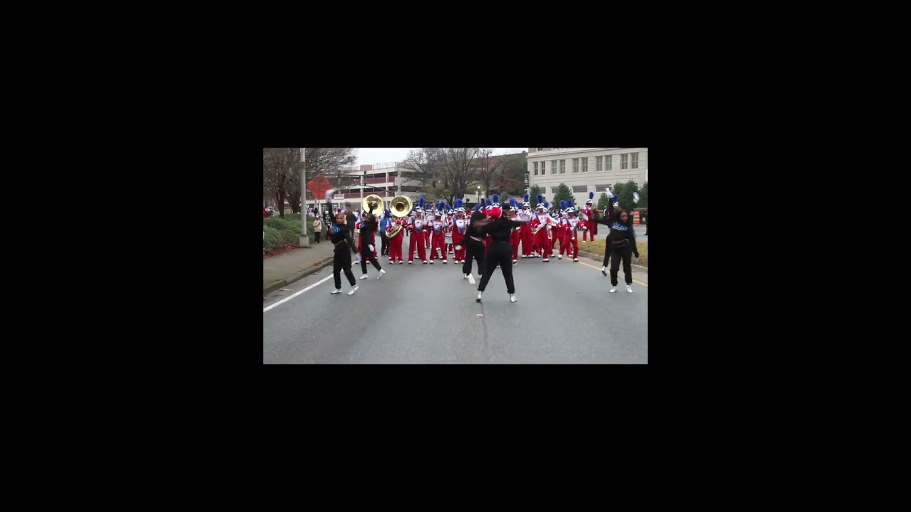 Southwest HS vs. Northeast HS 2025 Christmas Parade (Macon, GA) pt. 1