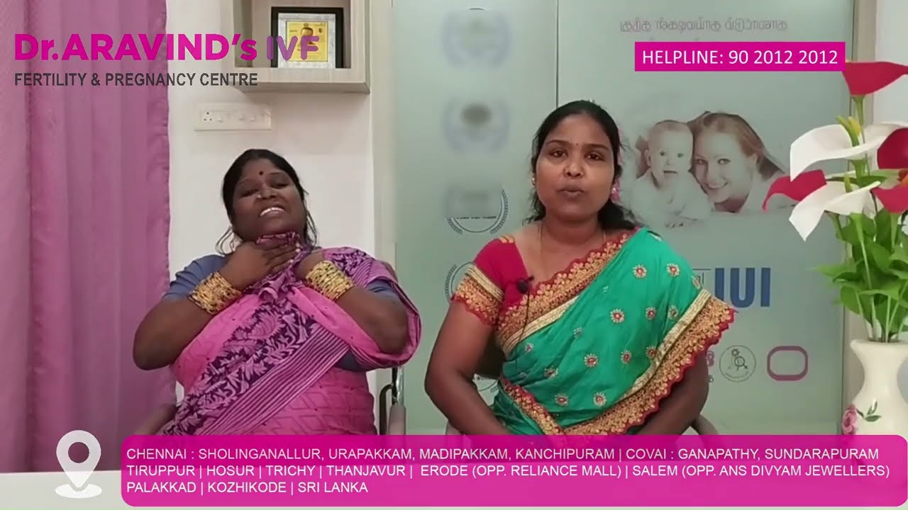 SALEM patient Anusha shares her experience at Dr ARAVIND'S IVF | Best Fertility Centre | TAMIL