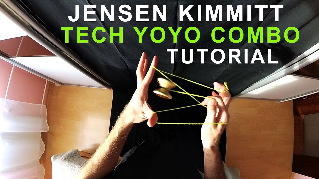 Jensen Kimmitt tutorial - Tech yoyo combo