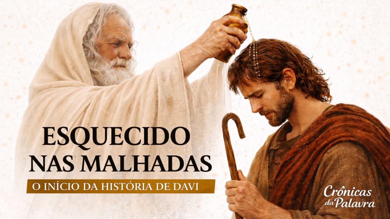DAVI — ESCOLHIDO NO CAMPO ANTES DO TRONO | SÉRIE BÍBLICA | CRÔNICAS DA PALAVRA