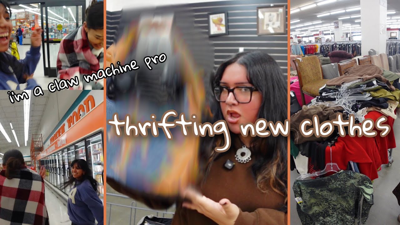 Thrifting + going out for cookies at *midnight*