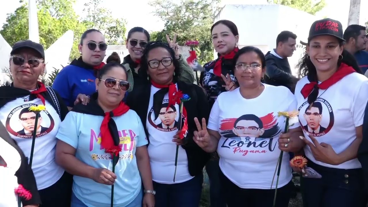 Rinden Homenaje al Poeta Leonel Rugama Estelí 