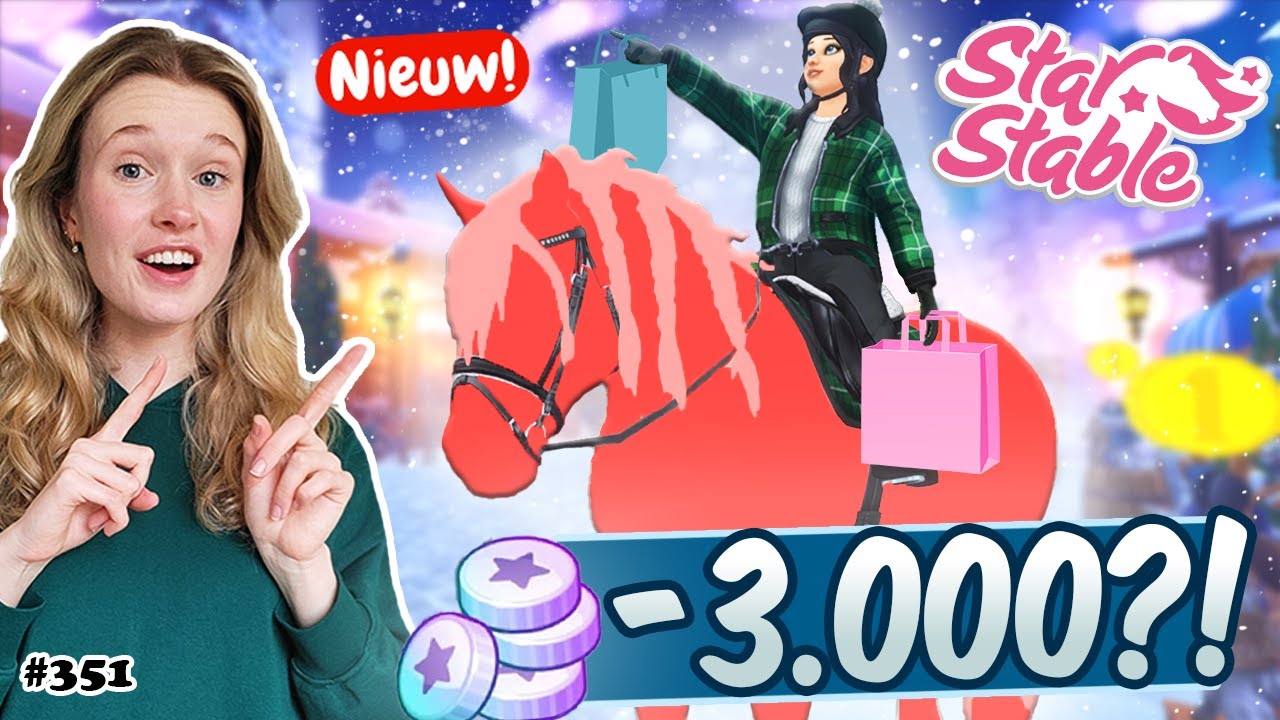 SUPER VEEL STARCOINS UITGEVEN! Nieuwe PAARDEN KOPEN & meer!! 😍 | Star Stable Online | Zoo Lianne